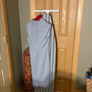 Alexia Admor Light Blue Midi Dress